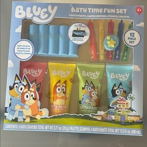 Bath Time 12 pc. Fun Set - Multi-Color Kids Bath Paint & Crayons Scented Paint
